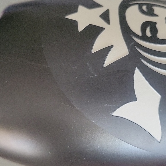 Starbucks Black and White Etched Siren Mug - Picture 7 of 8